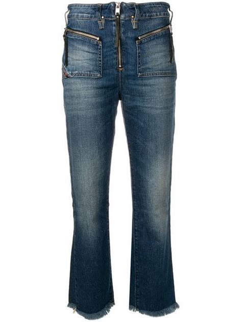 diesel flare jeans|More.